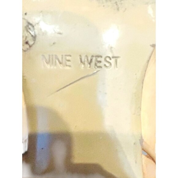 Nine West Butterfly Heart Cowboy Boots Womens Sz 7 Leather Western Riding Shoes - Picture 16 of 16